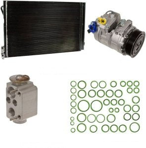 طقم كمبروسر مكيف مع القطع - BMW 325I ( 2008 )