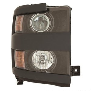 مجموعة المصباح الأمامي - CHEVROLET SILVERADO 3500 يمين ( 2015 )