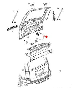 مقبض شنطة - DODGE GRAND CARAVAN ( 2018 )