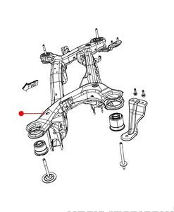 عارضة - DODGE JOURNEY خلفي ( 2017 )