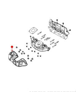 درع حراري - FIAT 500L ( 2014 )