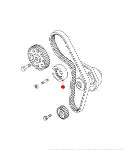 مشبك سير التايمن - FIAT 500L ( 2018 )