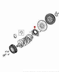 عازل عمود الملحق - FIAT 500 ( 2014 )