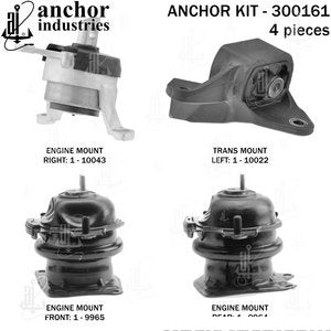 طقم قواعد مكينة - HONDA PASSPORT ( 2020 )