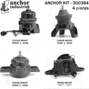 طقم قواعد مكينة - HYUNDAI VERACRUZ ( 2010 )