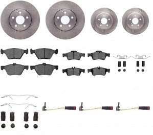 طقم هوبات مع فحمات - MERCEDES-BENZ E280 Front ( 2007)