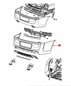 غطاء صدام - CHRYSLER 300 ( 2013 )