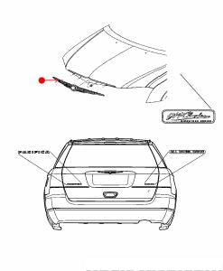 شعار / ملصق - CHRYSLER PACIFICA ( 2006 )