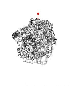 محرك طويل (Long Block) - CHRYSLER PACIFICA ( 2021 )