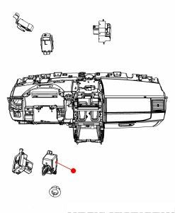 وحدة/مستقبل الدخول بدون مفتاح - CHRYSLER TOWN & COUNTRY يسار ( 2009 )