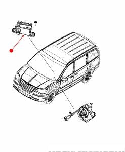 حساس الحزام - CHRYSLER TOWN & COUNTRY يمين ( 2011 )