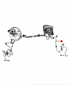 أنبوب الفرامل - DODGE CALIBER ( 2012 )