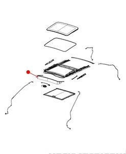 عاكس هواء السقف البانورامي - DODGE CHARGER ( 2016 )