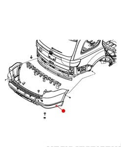 غطاء صدام - DODGE DURANGO ( 2012 )
