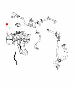 قربة الرديتر - DODGE DURANGO ( 2022 )