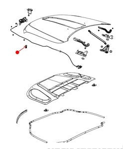 ممتص صدمات غطاء المحرك - DODGE DURANGO ( 2023 )