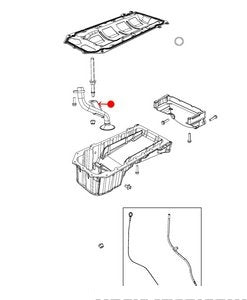 أنبوب شفط الزيت / مصفاة - DODGE DURANGO ( 2023 )