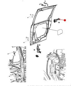 بكرة الباب المنزلق - DODGE GRAND CARAVAN يمين ( 2019 )