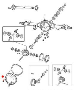 مسمار غطاء الدفرنس - DODGE RAM 2500 PICKUP ( 2006 )