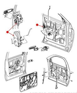 قفل الباب - DODGE RAM 4500 ( 2010 )
