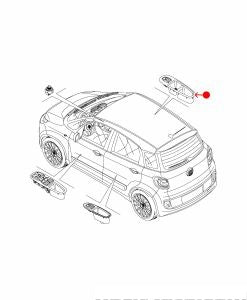 سويتش الجام الكهربائي - FIAT 500L ( 2015 )