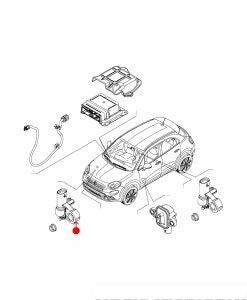 حساس البنزين - FIAT 500X ( 2020 )