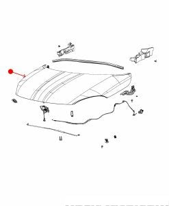 غطاء المحرك - FIAT 500X ( 2020 )