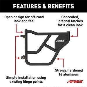 باب - D  BRONCO خلفي ( 2024)