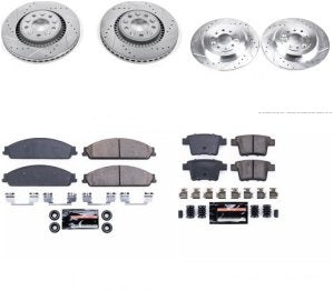 طقم هوبات مع فحمات - D  FIVE HUNDRED أمامي ( 2006)