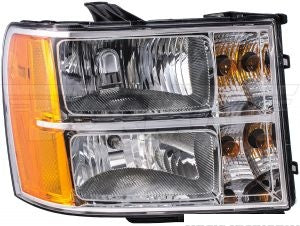 مجموعة المصباح الأمامي - GMC SIERRA 3500 يمين ( 2009 )