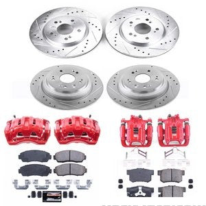 طقم هوبات مع فحمات - HONDA ACCORD CROSSTOUR أمامي ( 2011 )