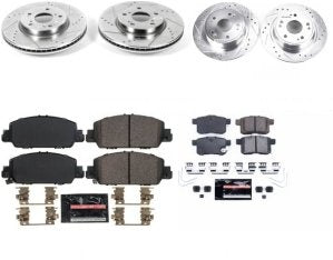 طقم هوبات مع فحمات - HONDA ACCORD أمامي ( 2015 )