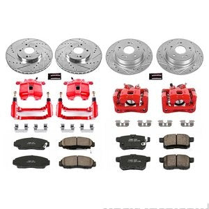 طقم هوبات مع فحمات - HONDA ACCORD أمامي ( 2009 )