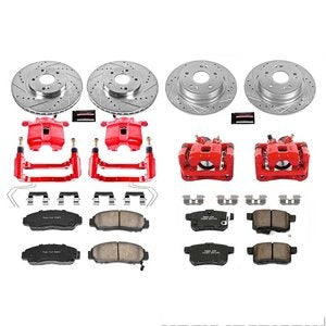 طقم هوبات مع فحمات - HONDA ACCORD أمامي ( 2012 )