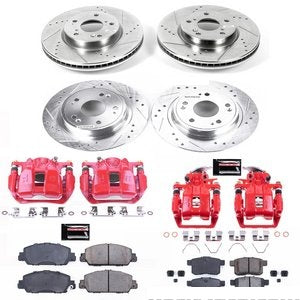 طقم هوبات مع فحمات - HONDA ACCORD أمامي ( 2016 )