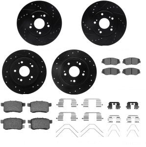 طقم هوبات مع فحمات - HONDA ACCORD ( 2013 )