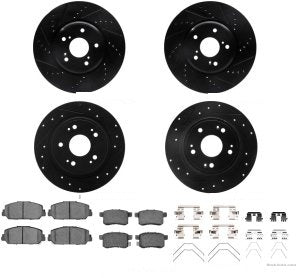 طقم هوبات مع فحمات - HONDA ACCORD ( 2016 )