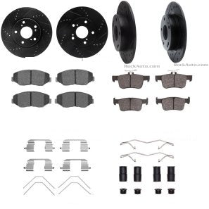 طقم هوبات مع فحمات - HONDA CIVIC أمامي ( 2021 )