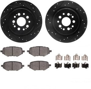 طقم هوبات مع فحمات - HONDA CLARITY خلفي ( 2017 )