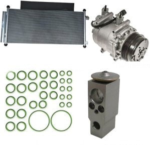 طقم كمبروسر مكيف مع المكونات - HONDA FIT ( 2014 )