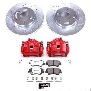 طقم هوبات مع فحمات - HYUNDAI ELANTRA أمامي ( 2011 )