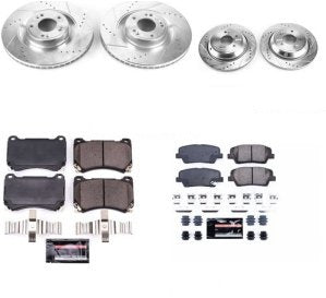 طقم هوبات مع فحمات - HYUNDAI EQUUS أمامي ( 2011 )