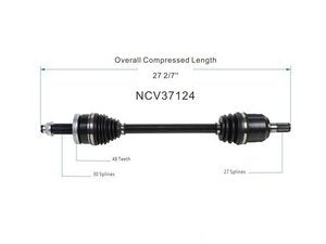 عمود دركسون CV - HYUNDAI TUCSON أمامي يسار ( 2019 )