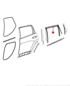 مجرى جامة الباب - JEEP CHEROKEE يمين ( 2022 )