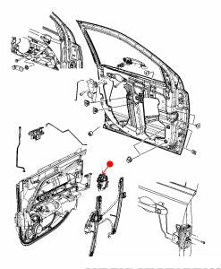 قفل الباب الداخلي - JEEP COMPASS ( 2008 )