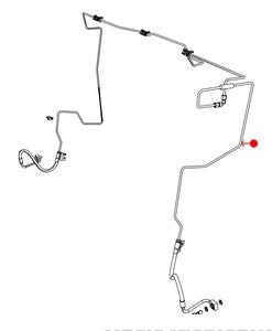 أنبوب الفرامل - JEEP GRAND CHEROKEE أمامي ( 2023 )