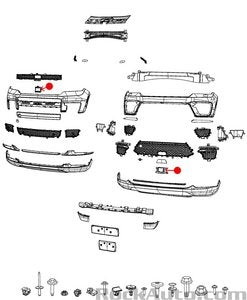 قاعدة تثبيت الشبك- JEEP GRAND CHEROKEE ( 2022 )