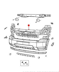 ماص صدمات الصدام - JEEP LIBERTY ( 2011 )