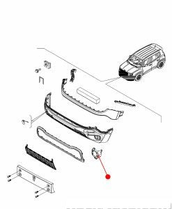 قاعدة لمبة ضباب - JEEP RENEGADE أمامي يسار ( 2021 )