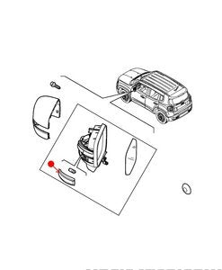 إشارة المراية الخارجية - JEEP RENEGADE يسار ( 2022 )